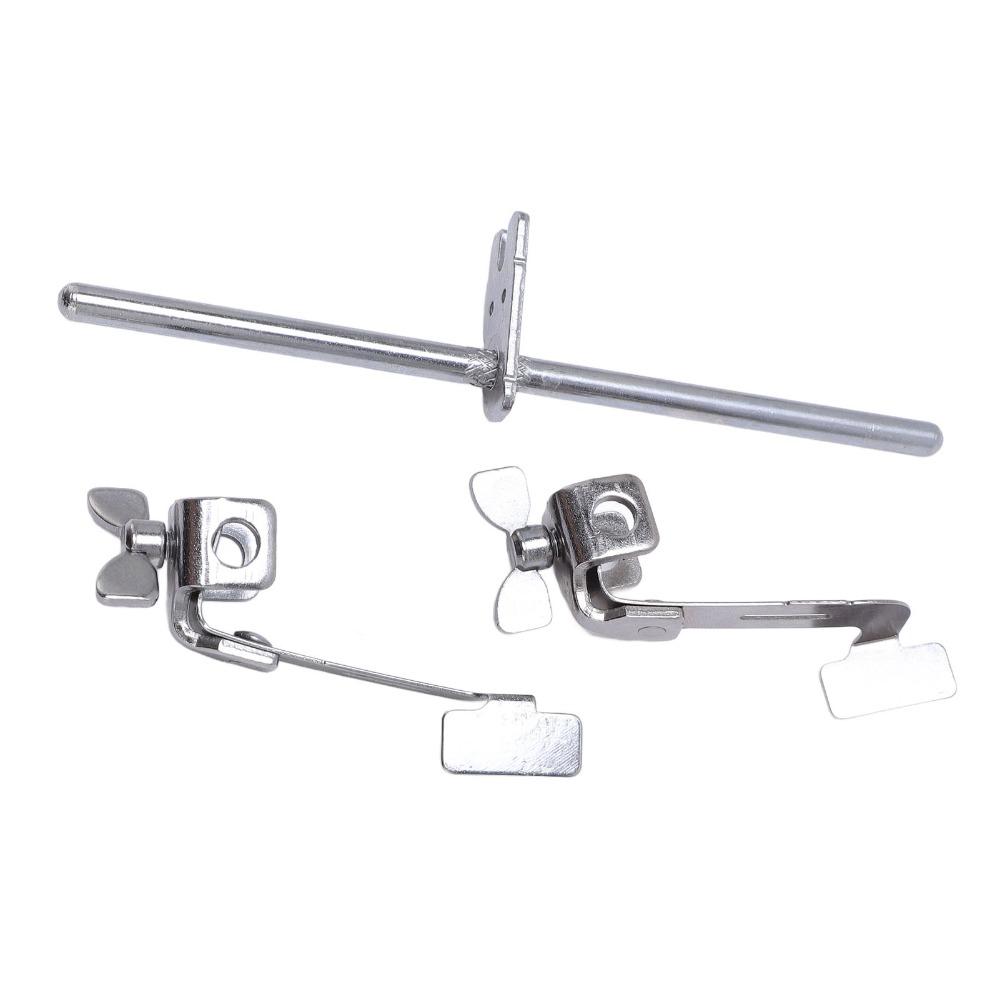 3pcs Precision Lockstitch Stitch Ruler Adjustable Width Sewing Machine Guide Industrial Sewing