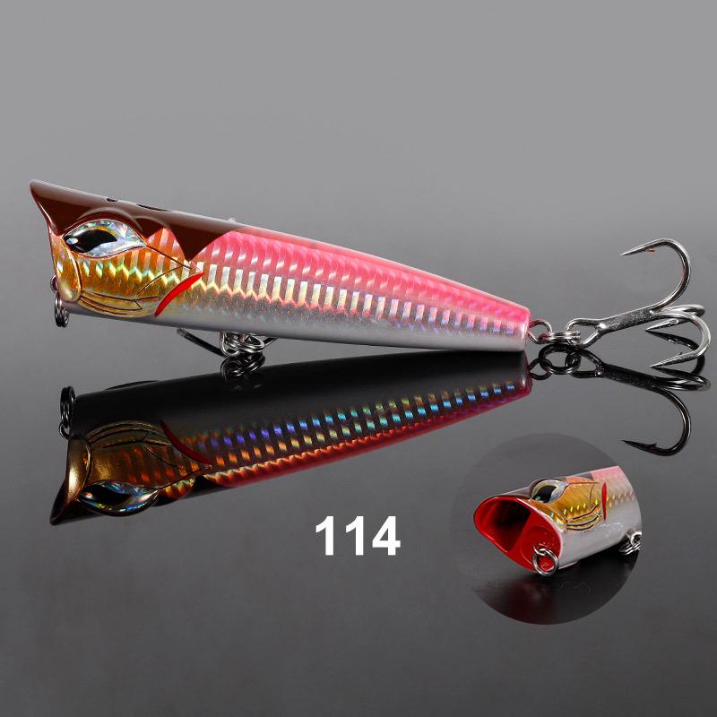 

NOEBY Fishing Lure: GT Popper Hard Plastic Lure for Offshore and Boat Fishing 120mm/41g