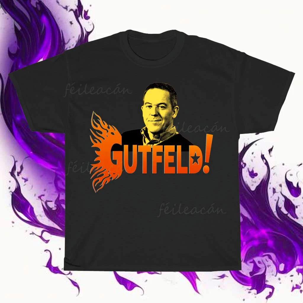 

Brand New Greg Funny Gutfeld Logo 1 American T-Shirt Funny Size S to 5XL 4XL