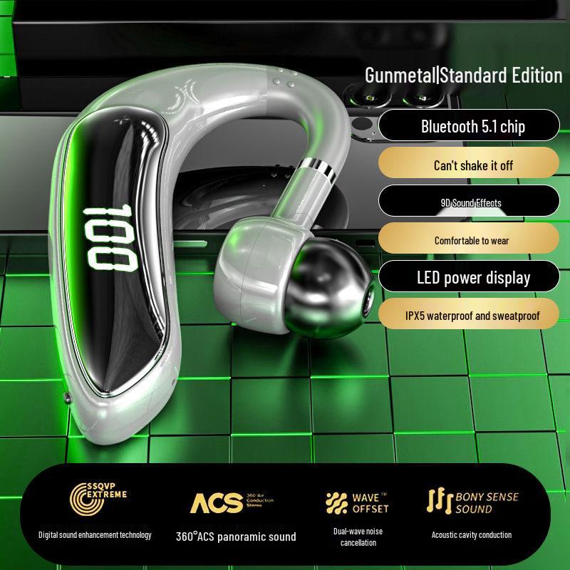 

2025 Bluetooth-навушники з шумозаглушенням: Тривалий час роботи в режимі очікування, Вушні/Накладні, Ідеально для водіння та мобільного використання. High-definition Call + Comfortable In-ear