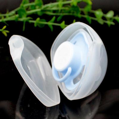 3pc Baby Nipple Container Box Pacifier Box Clear Holder Case For Pacifier Lightweight Transparent Baby Soother Container Carrier