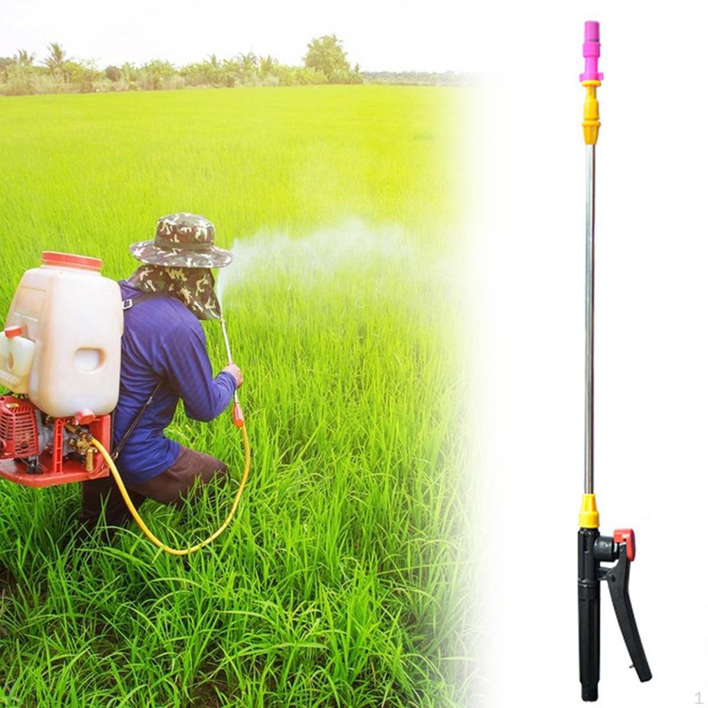 Agricultural Sprayer High Pressure Nozzle Ergonomic Efficient Multifunctional Spraying Extension Rod