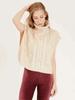 Suéteres de punto con cable para mujer, chaleco informal sin mangas con cuello alto, suéter holgado, tops cortos, prendas de punto cálidas, moda Otoño Invierno