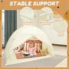 Kids Indoor Game Toy House Tent Bed Canopy Tent Versatile Blackout Sleeping Tent Large Privacy Space for Toddlers Gift