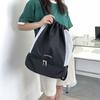 Fashion Oxford Drawstring Backpack Casual Lightweight Sports Gym Bag Large Capacity Dry and Wet Separation Fitness Bag Women