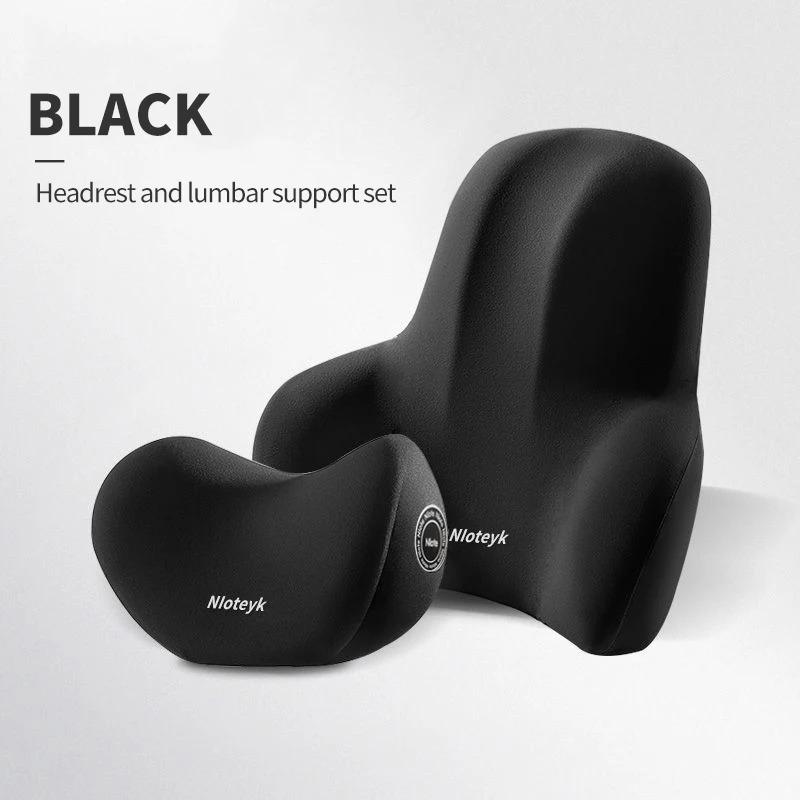 Car Memory Foam Neck Pillow Protection Lumbar Backrest Cushion Lumbar Cushion Headrest Cushion Multi Functional Pillow