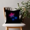 LGBT Bisexual Pride Pillow Case Home Double-sided Printing Short Plush Colorfast Microfiber Cushion Cover