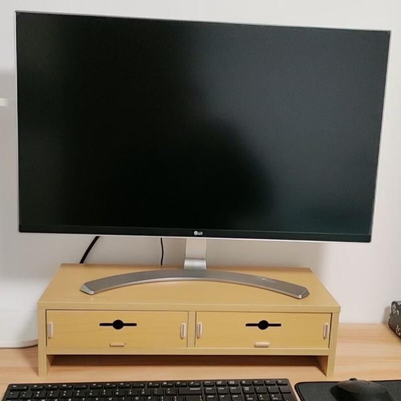 OLOEY Computer Monitor Riser Stand with Storage