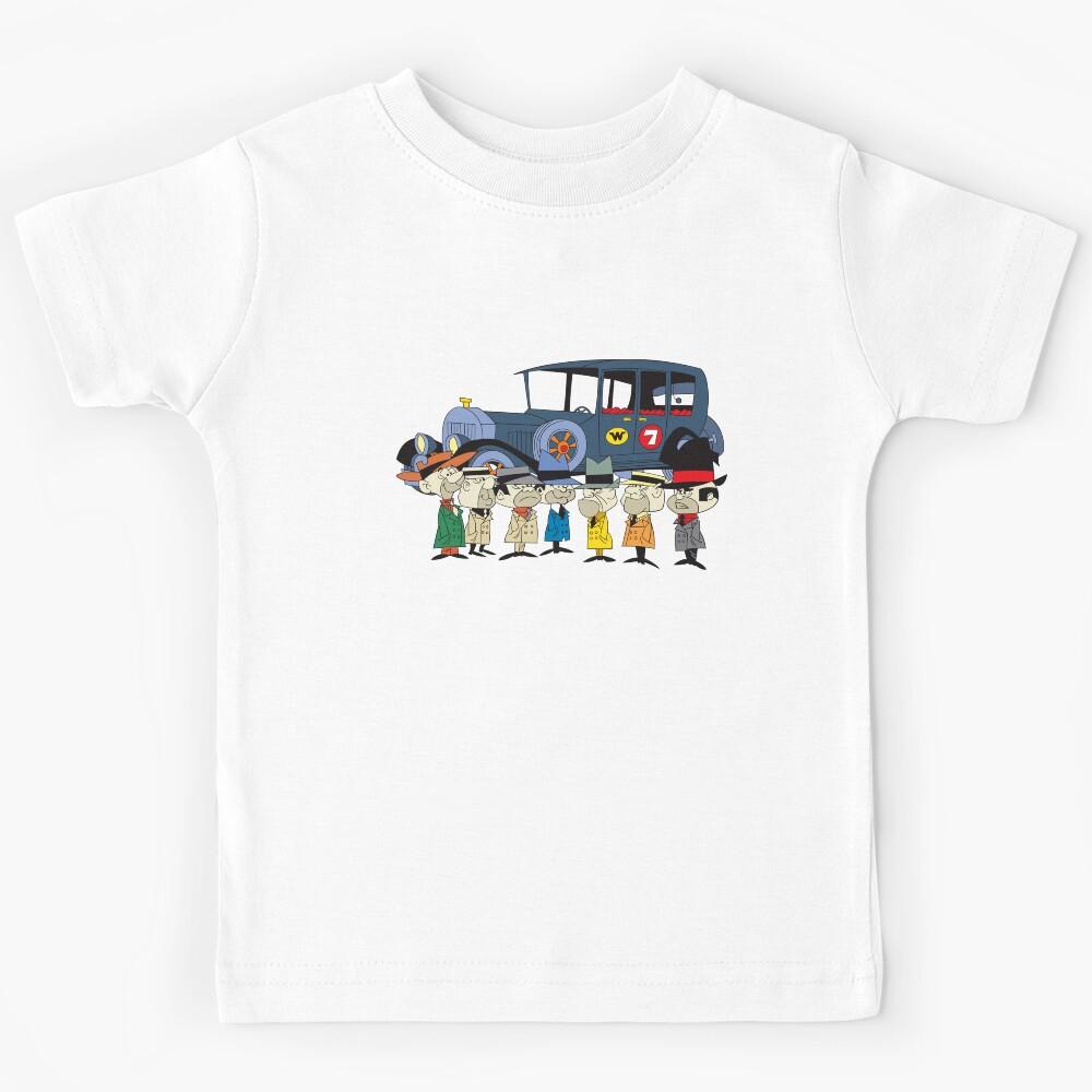 Vintage Classic Car Fun Cartoon Kids T-Shirt 140