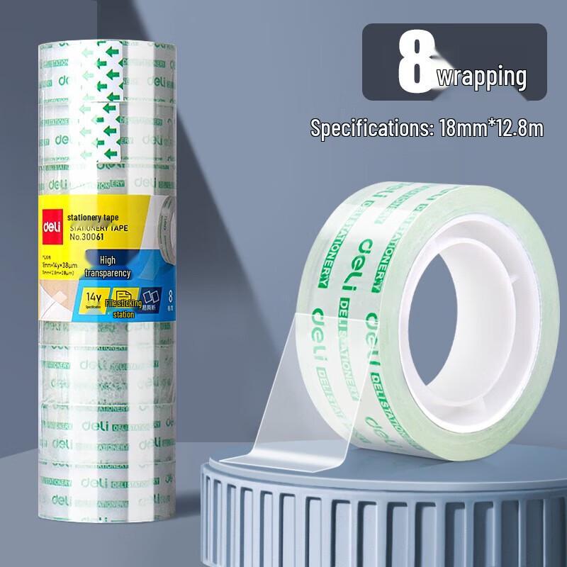 Deli Transparent Adhesive Tape