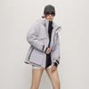 GaoFan Wind Shell Black Gold Goose Down Jacket (Yang Mi Style)