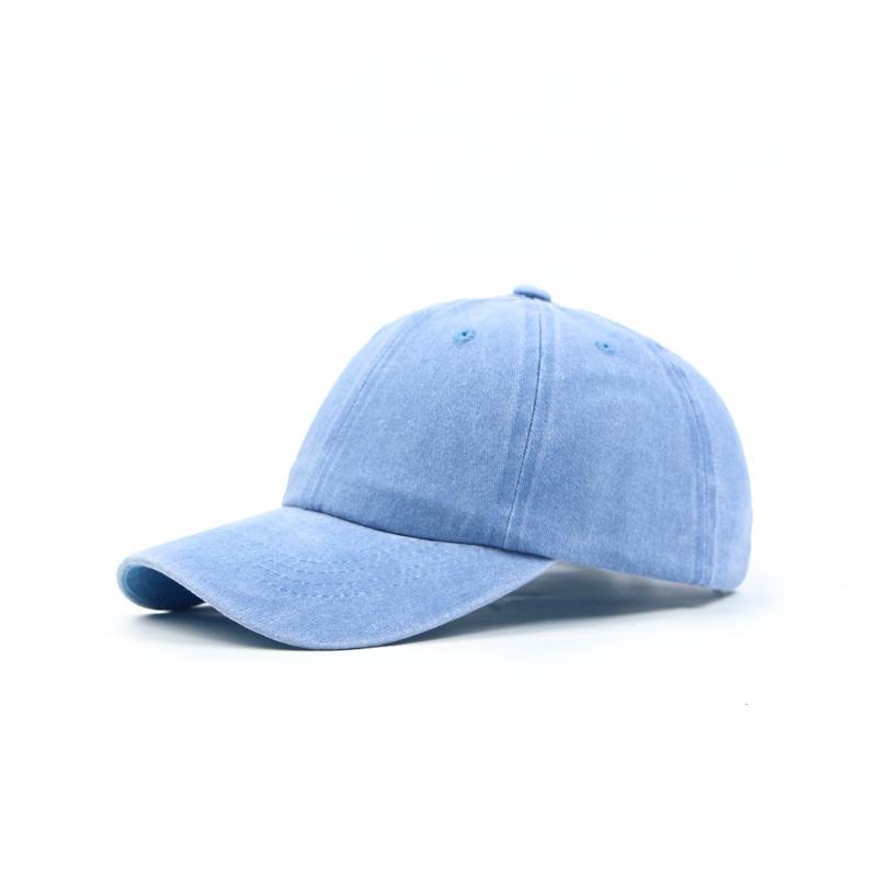 Casual Versatile Baseball Cap Light Plate Cotton Solid Color Cap Women's Retro Sun Hat