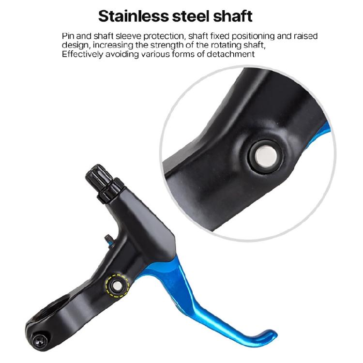 1 Pair Bike Brake Lever Handles Universal V-Brake Handlebar Bike Brake Handle