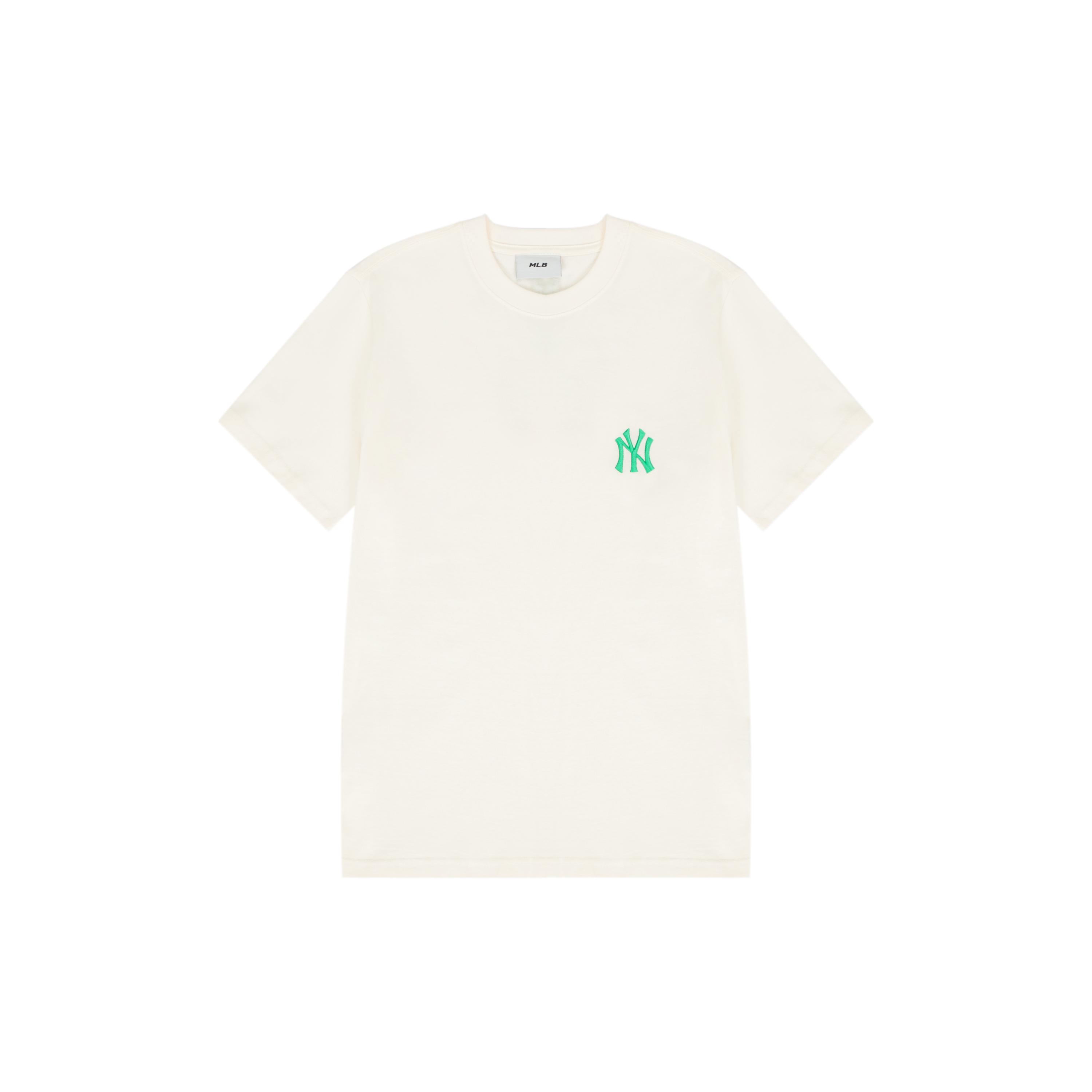 MLB Drop Shoulder Sleeve T Shirt Unisex White 3ATSEC323-50CRS L