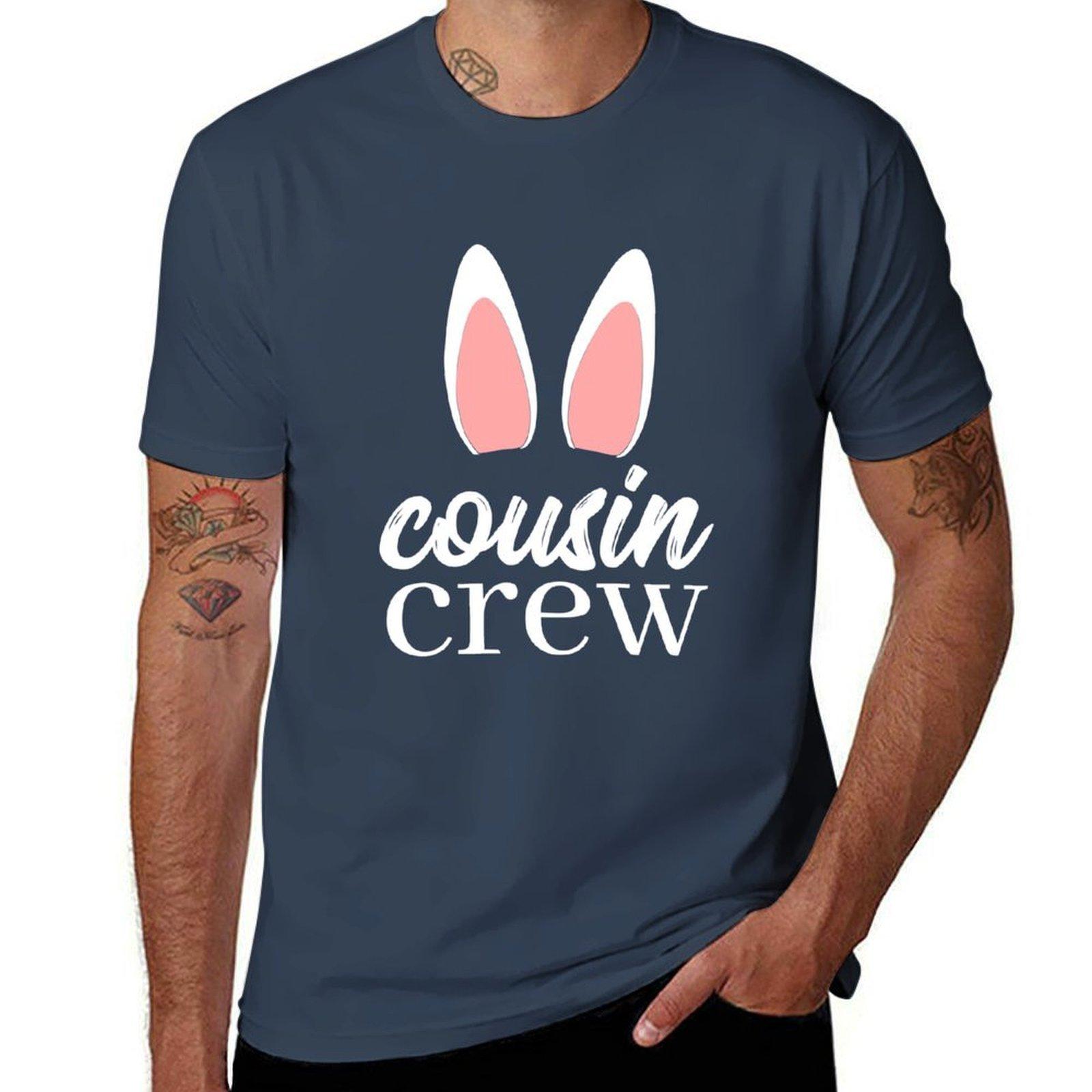 Easter cousin crew easter matching cousin shirt TShirt AntiWrinkle Short Sleeve TShirt S