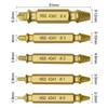 Damaged Screw Extractor Set Drill Bit Stripped Broken Remover Small Easily Quickly Take Out Kit Easy Demolition Power Tools