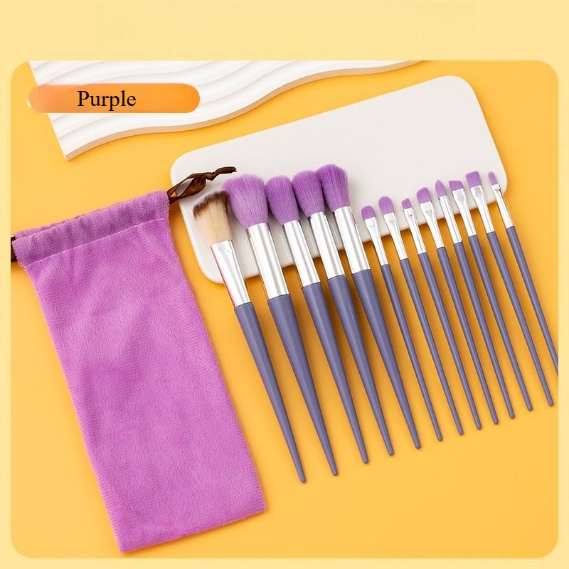 13pcs Makeup Brush Set Premium Soft Bristles - Professional Cosmetic Brushes Kit /Make Up Tools