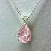 Collana con ciondolo a forma di pera in zircone Cao Shi Fashion per donna
