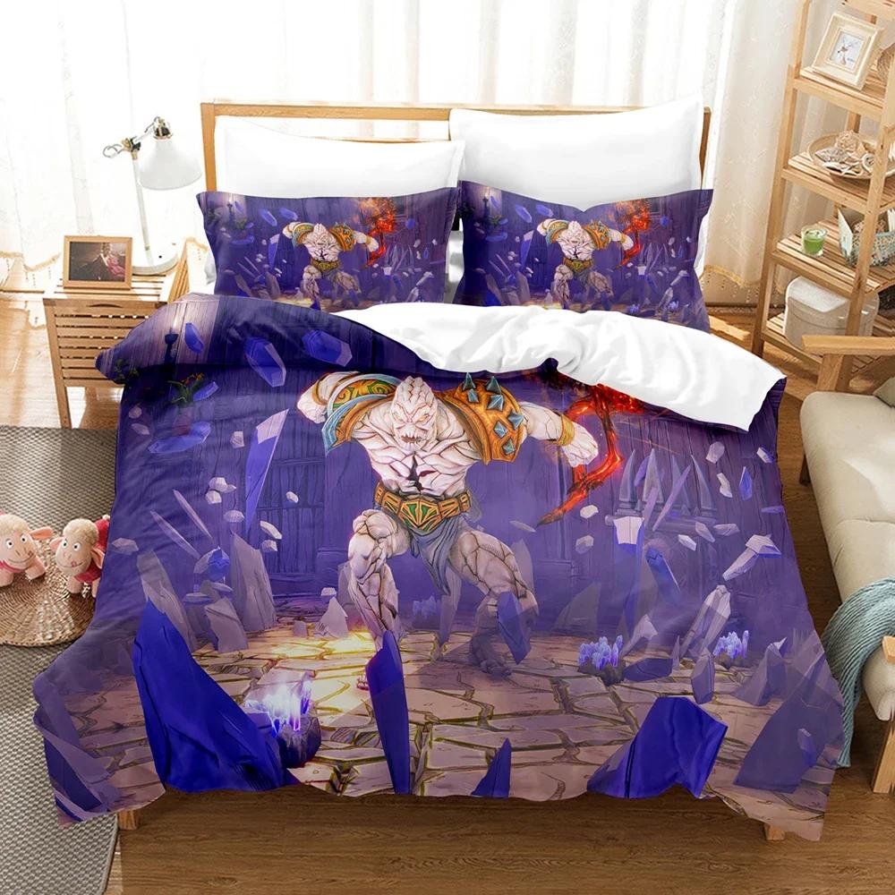 

3D Printed Gloomhaven Bedding Set Duvet Cover Bedroom Comforter Covers Single Twin King Size Quilt Cover Home Textile 2/3PCS 135x200cm