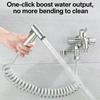 Stainless Steel 3 Way Faucet Three Tap Bathroom Kitchen Water Washer Tap Faucet