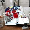 1Pc Jack Sally'S Winter Romance Blanket Soft Throw Blanket For Home Bedroom Bed Sofa Travel Office Solid Christmas Blanket