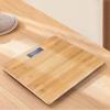 Square Woman Body Scales LED Digital Smart Body Fat Scale Electronic Weighing Scale  Household