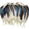150PCS Duck Feathers, Natural Feathers for DIY Craft Art, Decor Feathers for Carnival Halloween Handwork Clothing Costumes Hair Hats Crafts Home