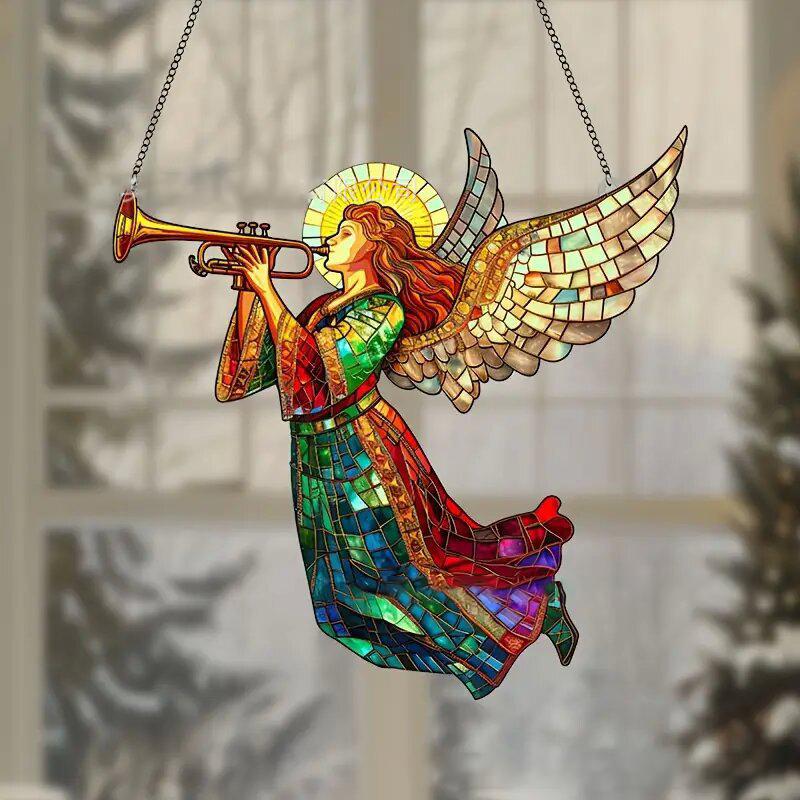 

Праздничный красочный дизайн Ловец солнца Акриловое дерево Ловцы солнца Праздничные огни для окна Ловец солнца 20 см для окна дома