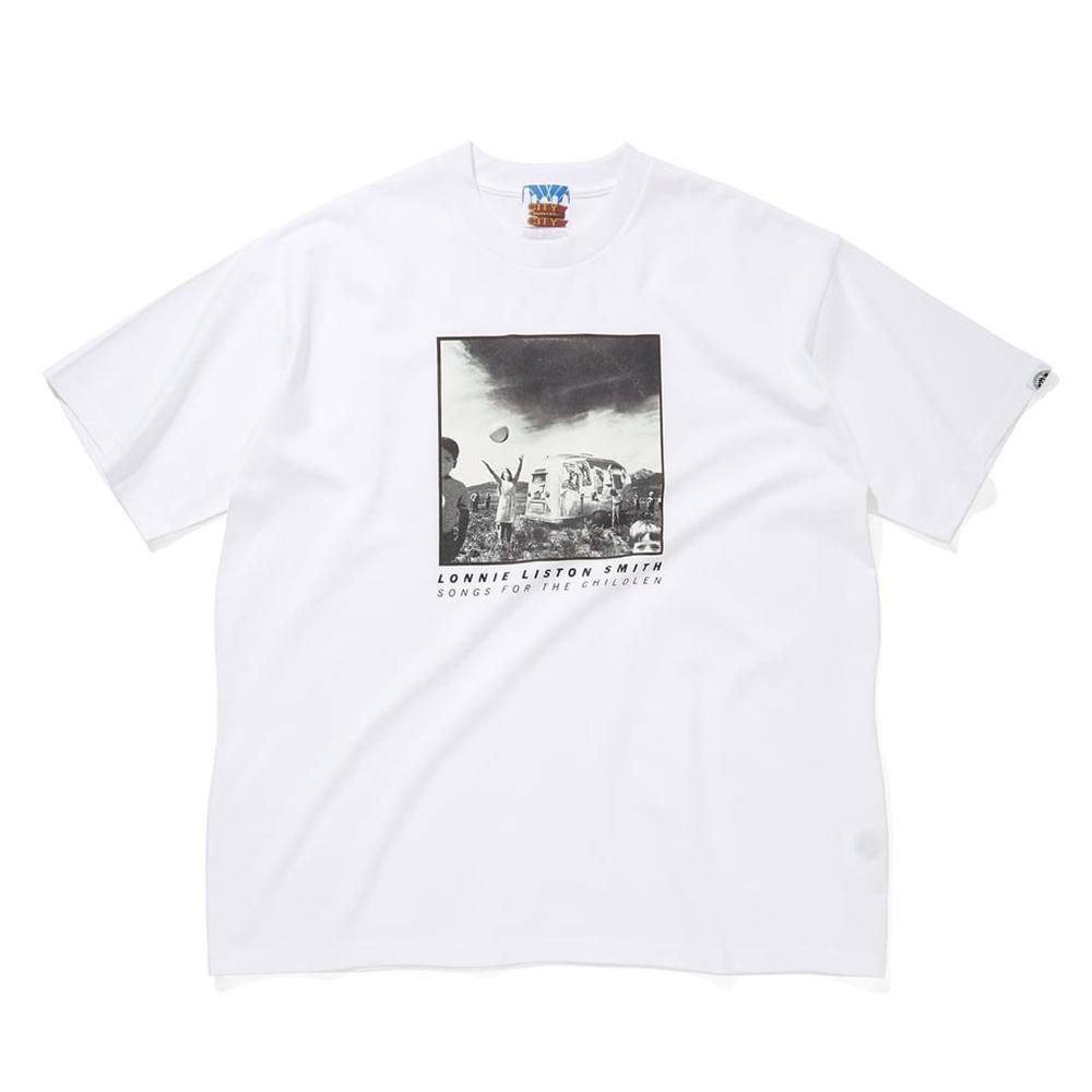 Sitikeonteulisiti X Ronnie Liston Smith Cotton T-Shirt Song For The Children White Unisex