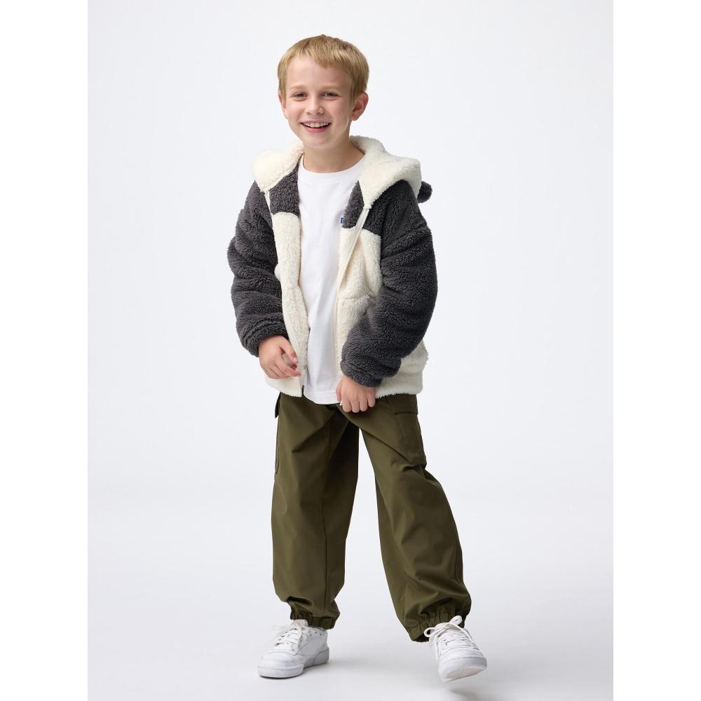GU by Uniqlo Kinder Marshmallow Feel Full Zip Hoodie Panda