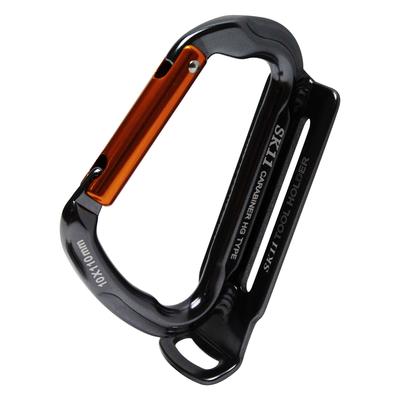 SK11 Aluminum Tool Hook Extra Thick Forged Aluminum 10 X HG, Carabiner, Black, 110mm, SAC-TFA