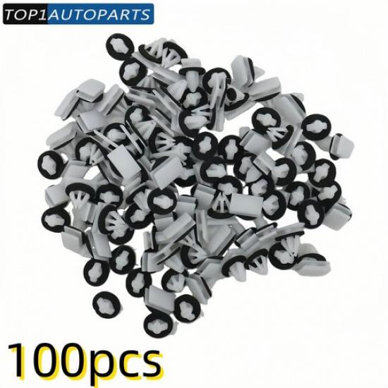 Fit Chevrolet Suburban Lumina Impala Cadillac 100Pcs Auto Panel Retainer Clips