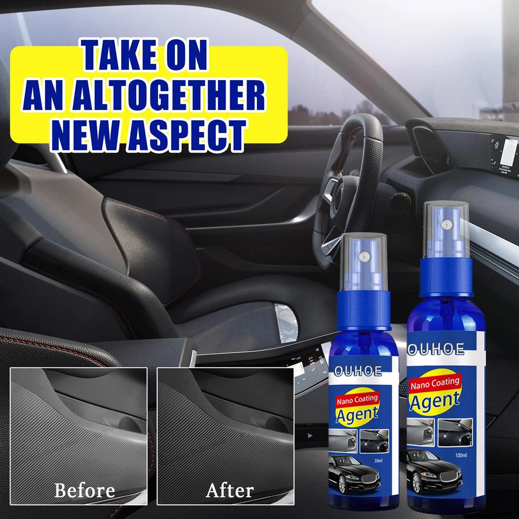 Polerka do plastiku samochodowego Przywracająca czerń Odnów Napraw Hydrofobowa Polerka do karoserii Samochodowy Ceramiczny Szybki Spray do powłoki Auto Detailing