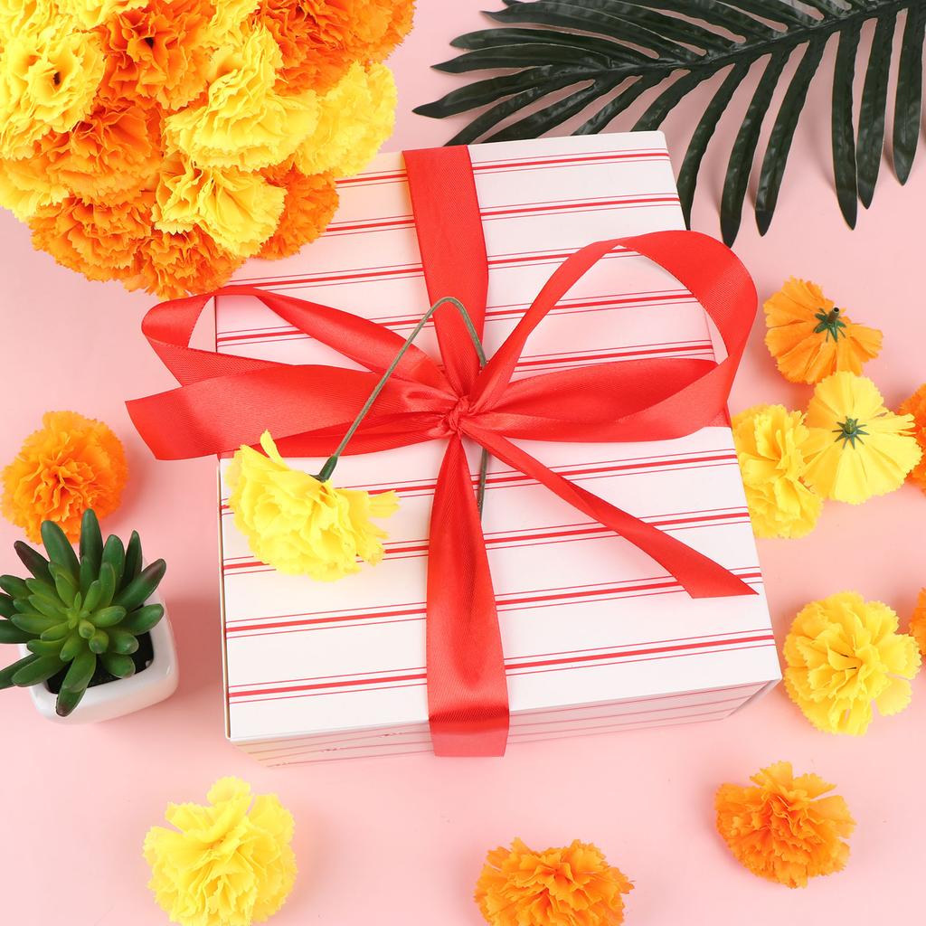 Artificial Marigold Flower Heads