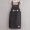 Customizable Waterproof & Oil-Proof Kitchen Apron - Chef & Foodie Bib with One-Piece Printing Logo