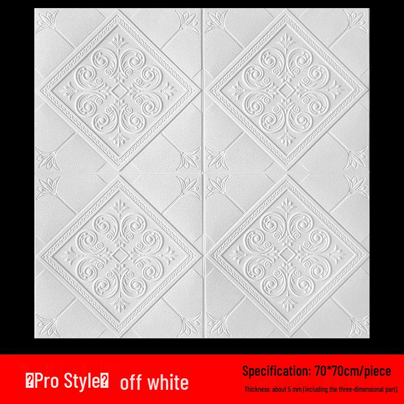 3D Self-Adhesive Ceiling Stickers - Waterproof Wallpaper for Ceiling Decoration