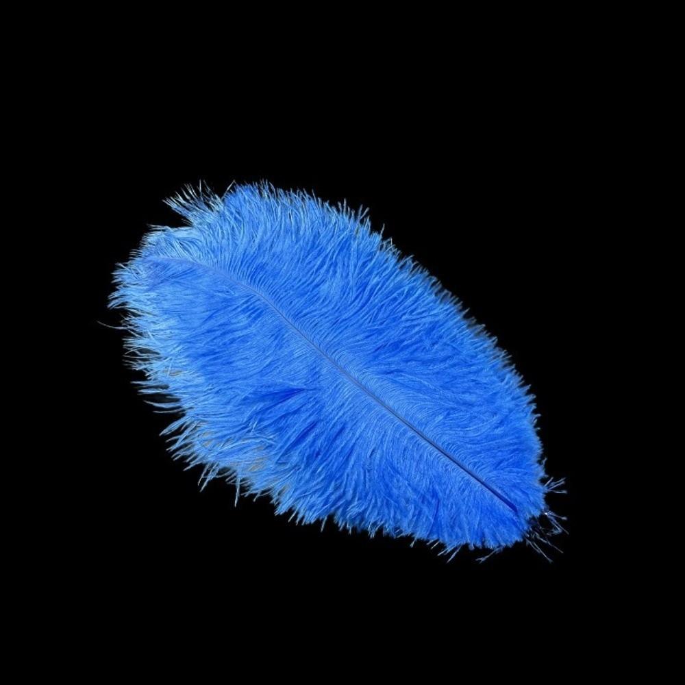 10Pcs Table Accessories Ostrich Feathers Stage Props Artificial Ostrich Feather Party Decoration