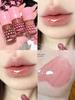 Haggard Lip Gloss Little Fat Dude Lip Balm Transparent Layered Glass Lip H02 Tender Pink Mirror Glossy Nude Color for Women