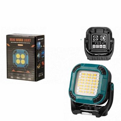 Mehrstufiges rotierendes Arbeitslicht – Starker Magnetfuß, Outdoor-Camping, Garten- und Wartungs-LED-Lampe