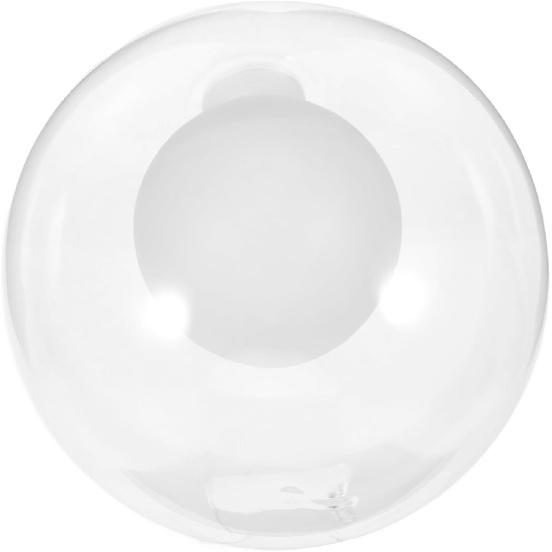 Cabilock Frosted White Glass Globe Ceiling Lampshade, 4.72 Inch Diameter, G9 Bulb Compatible, Soft Light, Easy Installation, Ideal for Chandeliers,