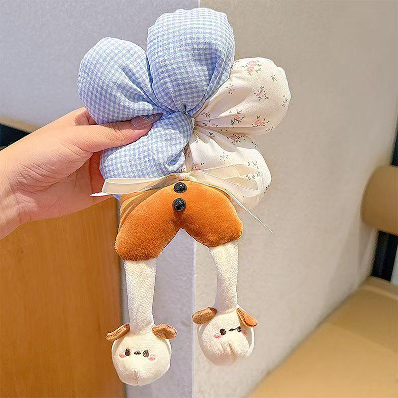 Mickey Polka Dot Cartoon Scrunchie Hair Tie Accessory 2025