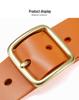 Retro Men's Cowhide Leather Pin Buckle Belt - Versatile Business Casual for All Ages