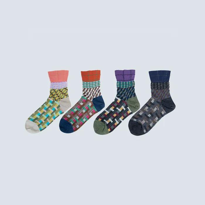 Cross Patch Socks - Navy [CQ-CT-24-1-N7M-075]