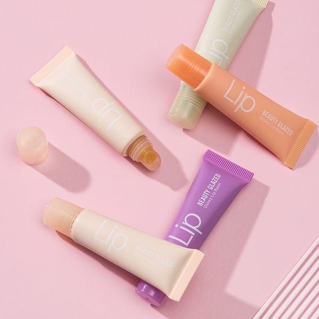 BEAUTY GLAZED - Glowy Lip Balm - 5 Colours 101 Peach - 13g
