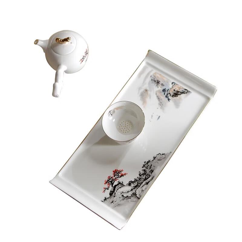 Northern Scenery Ceramic Tea Set