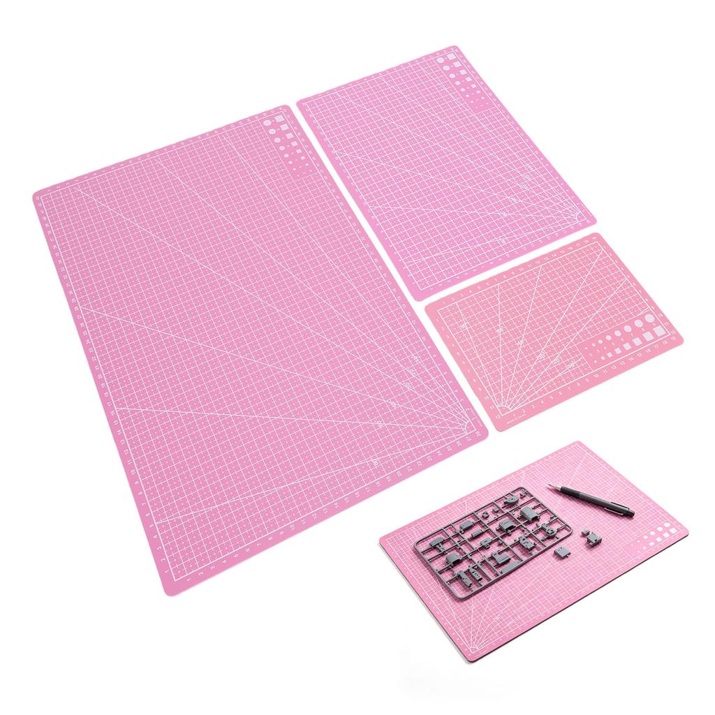 3Pcs 3 Size Cutting Mat, Non Slip PVC Scrapbook Fabric Sewing Tool for Craft
