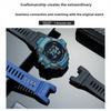 Correa de Goma de alta calidad Para Casio 3515 GBD-H2000 Reloj deportivo de montañismo para hombre Banda de silicona Accesorios de pulsera dentada