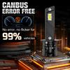 2Pcs H1 LED Headlight Bulbs Turbo Lamps Mini 30000LM 60W 16 Core CSP Chips Super Bright Car Fog Lights 12V 6500K White Automobile Headlamp