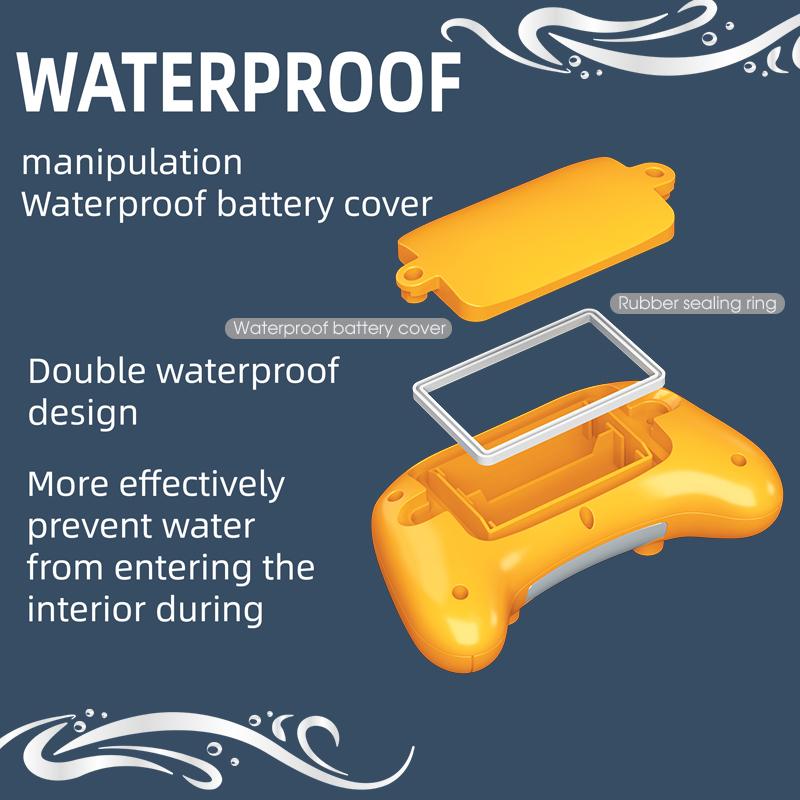 Remote Controlled Boat Twin Propeller Electric Toy Boat Children Water Multiplayer Combat Water Spray Interactive Submarine Toy