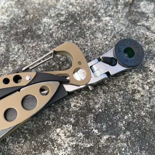 711L Flat End Flex Head EDC Ratchet Wrench - Multi-Tool Flat Bit Adapter Compatible Driver Accessory